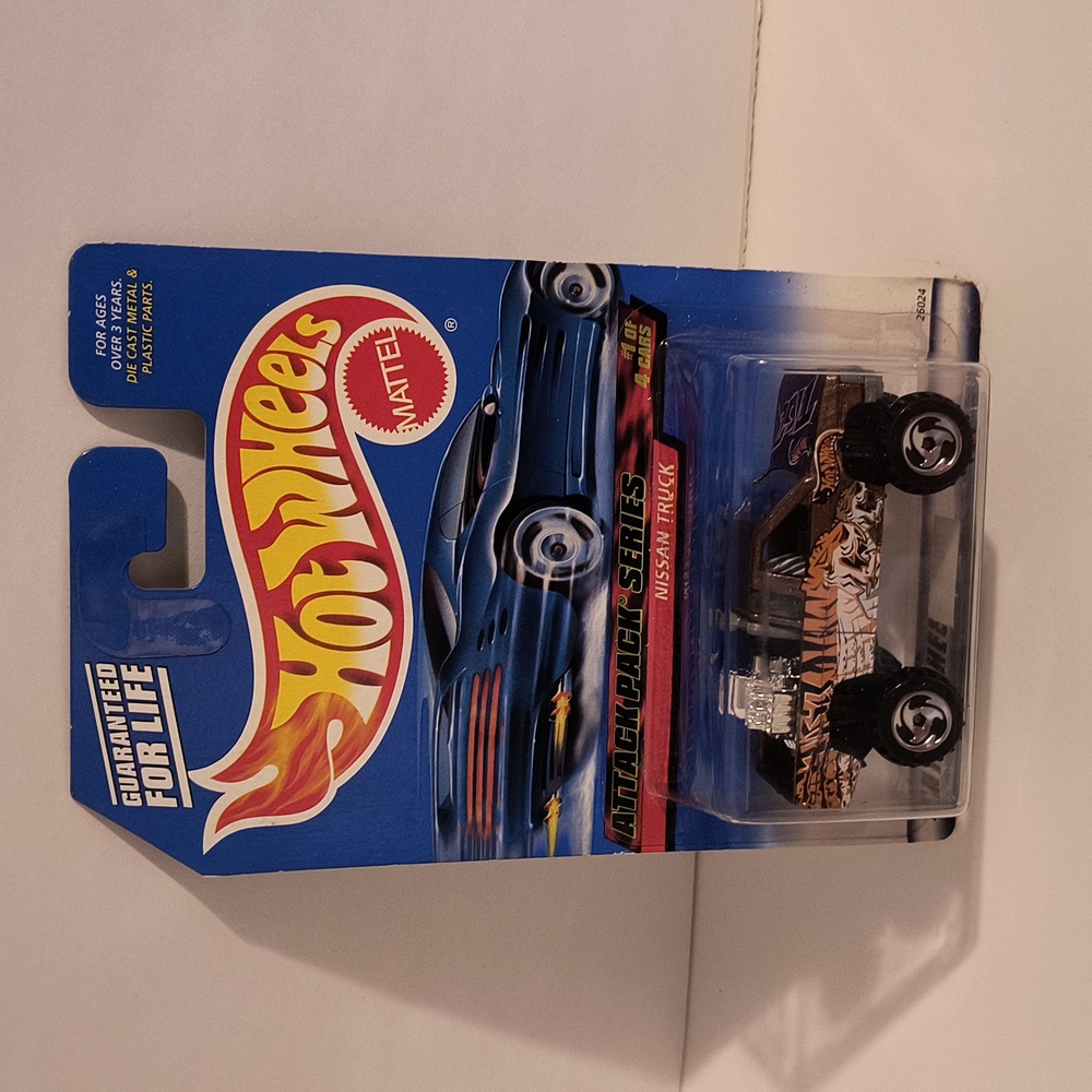 D1Hot Wheels  Nissan Truck shipping protector